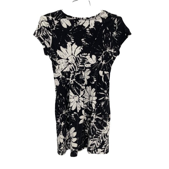 Sonoma Life + Style Everyday Dress Size Medium Petite Floral Short Sleeve Boho - Picture 2 of 7